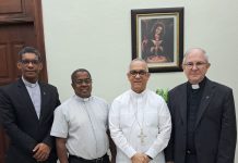 Superior General Instituto “Voluntas Dei” Visita Arzobispo Santiago