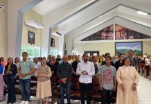 Parroquia El Buen Pastor de Salcedo celebra su 28 aniversario