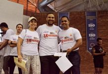 Caminata 3k recorre campus de la PUCMM