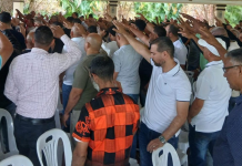 En la Parroquia San Bartolomé Apóstol 240 hombres participaron en retiro de Viernes Santo