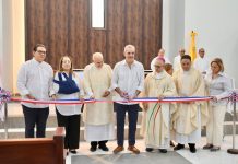 Presidente Luis Abinader inaugura templo Cuasi Parroquia San Benito Abad